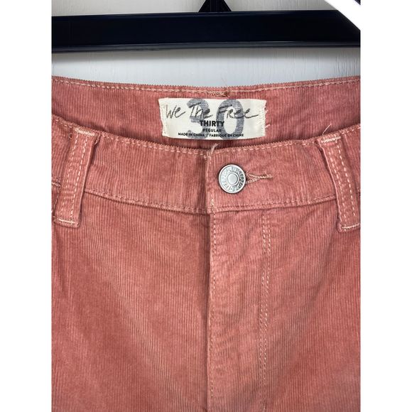 NWT Free People Modern Mauve Corduroy Pants - Picture 6 of 9